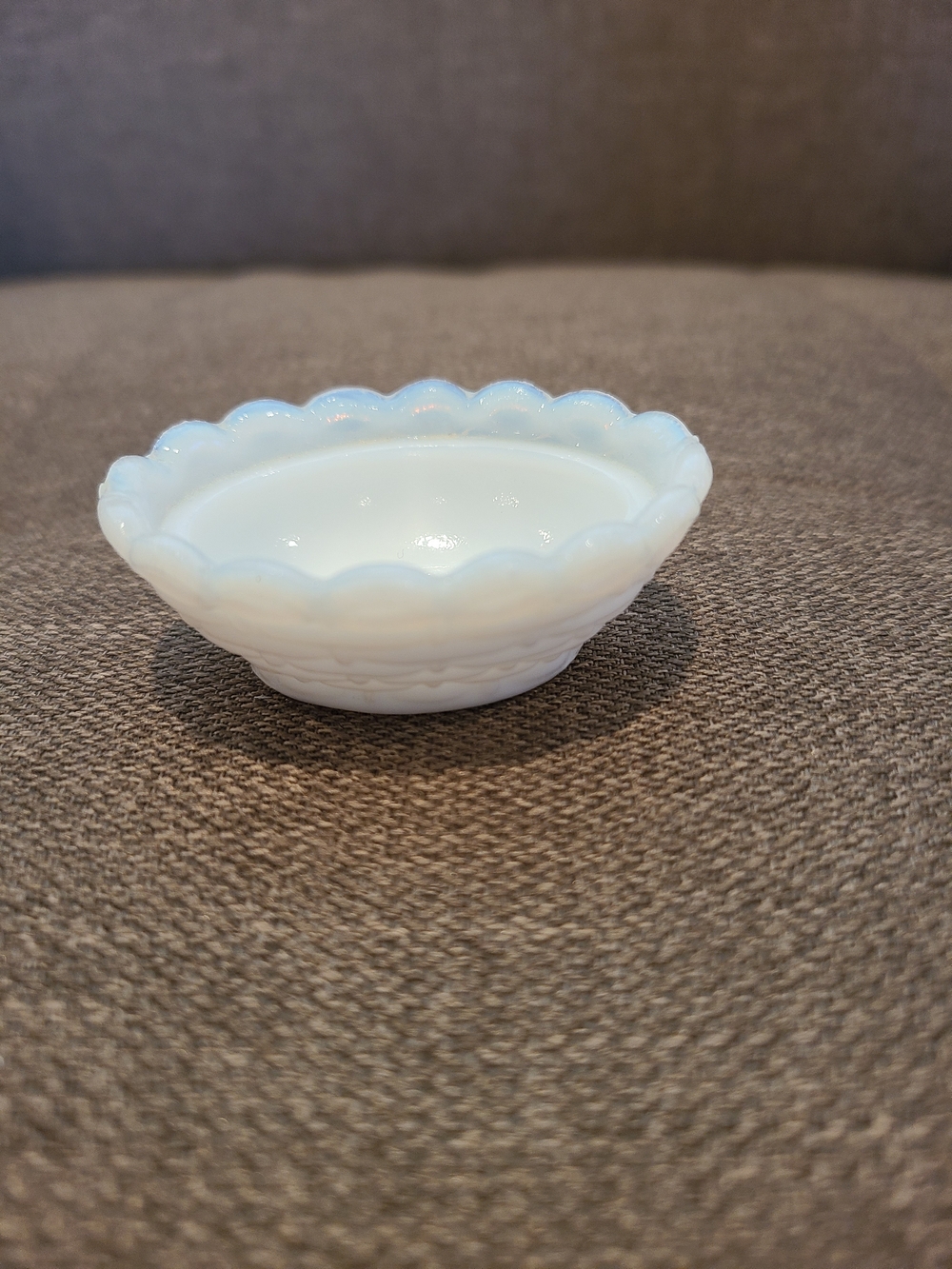 Westmoreland Glass milk glass hen on nest base only